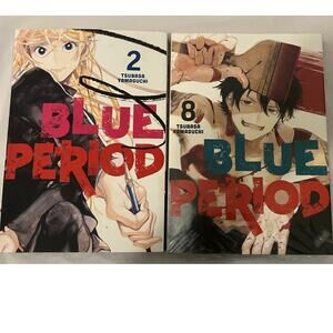 Blue Period Vol 2, 8 English Manga Set - Tsubasa Yamaguchi - NEW
